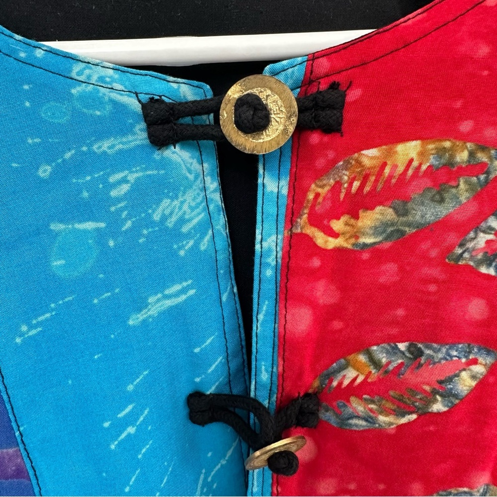 Colorful Patchwork Women's Jacket - Picture 5 of 14